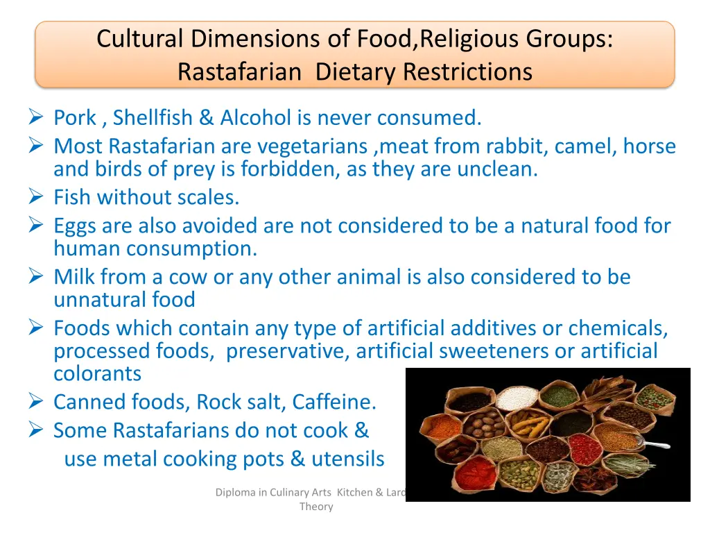 cultural dimensions of food religious groups 20