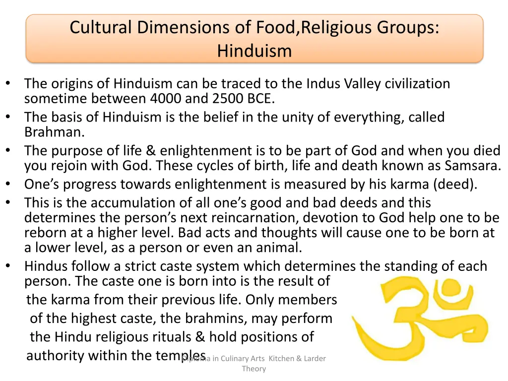 cultural dimensions of food religious groups 4