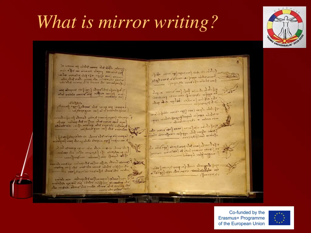 what is mirror writing