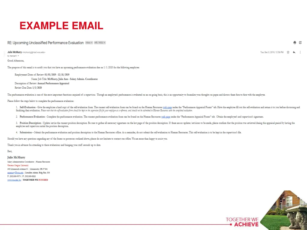 example email