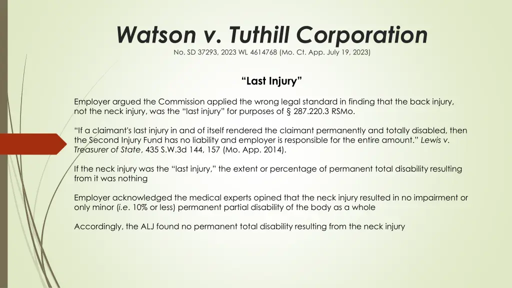 watson v tuthill corporation no sd 37293 2023 3