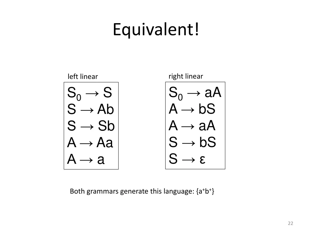 equivalent 1