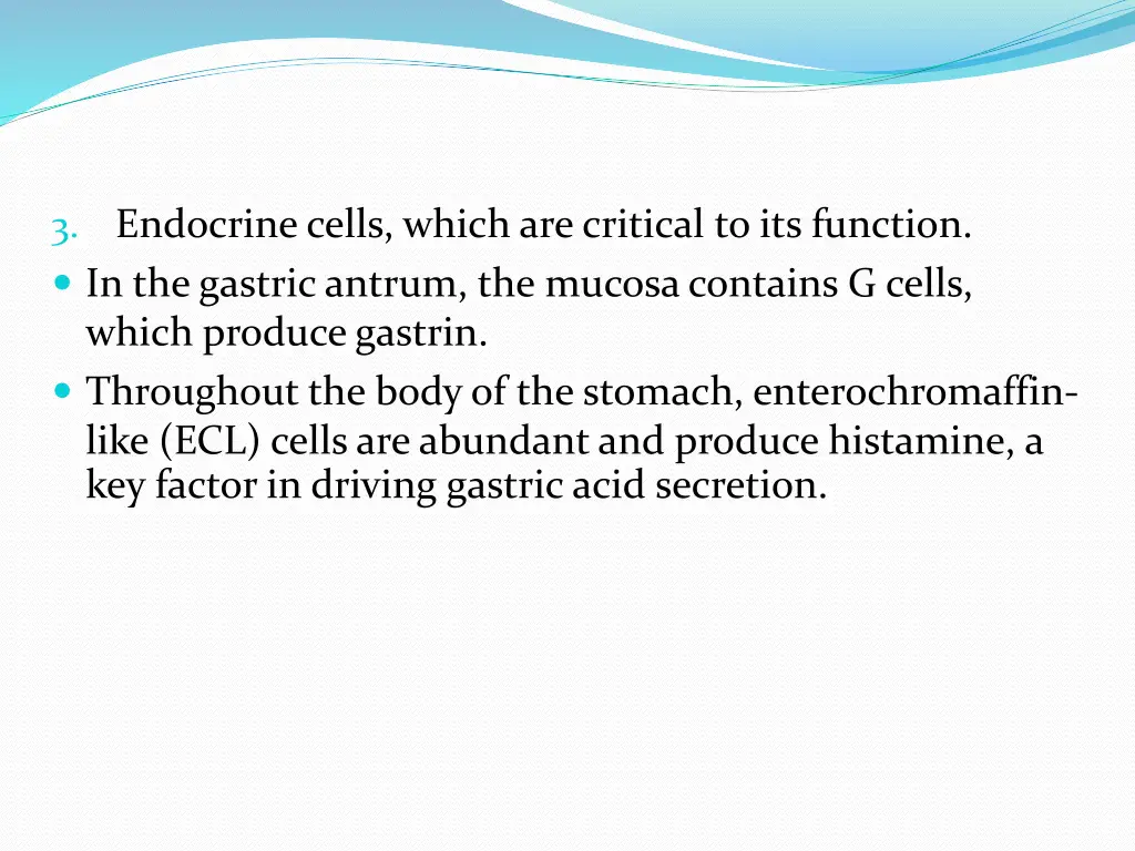 3 endocrine cells which are critical