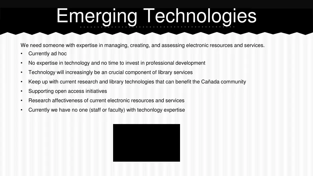 emerging technologies