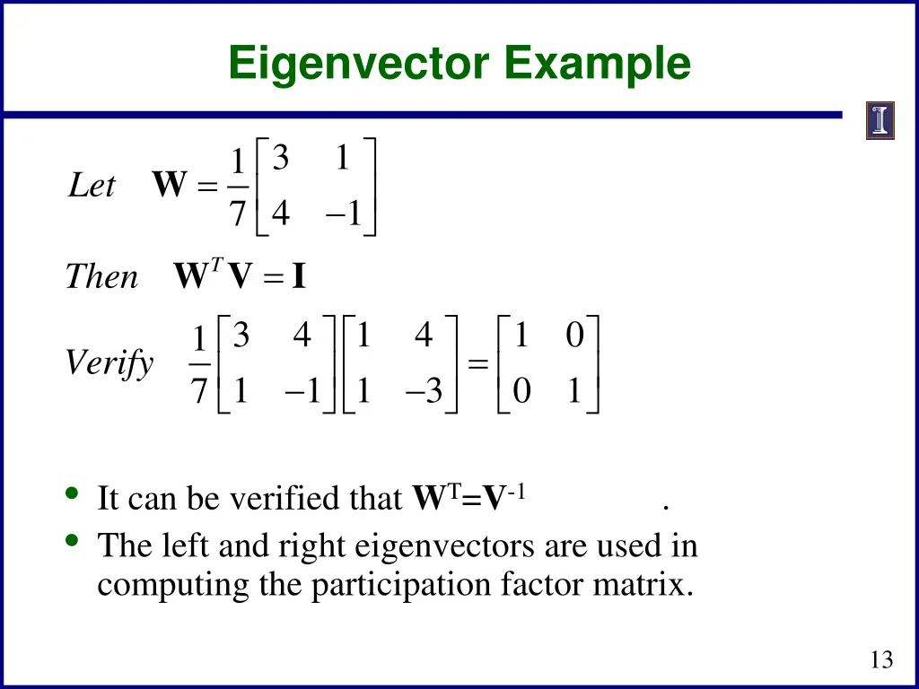 eigenvector example 2