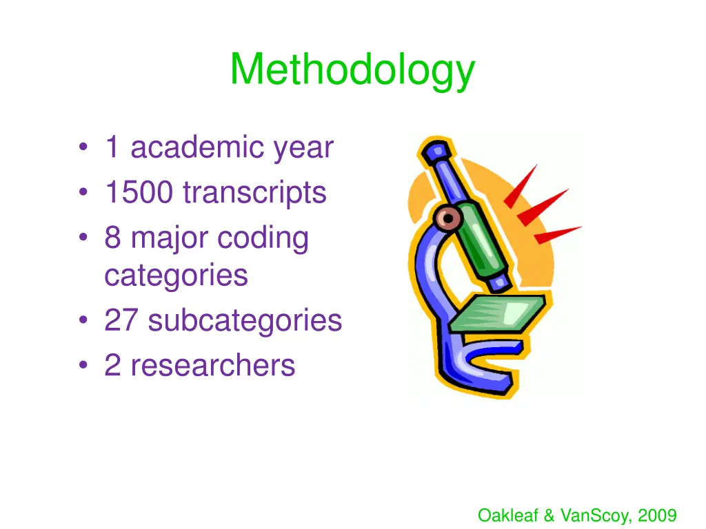 methodology