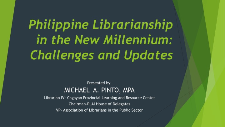 philippine librarianship in the new millennium