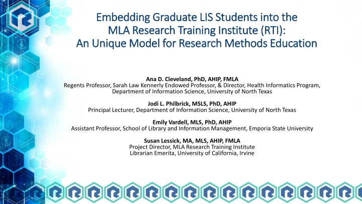 embedding graduate lis students into