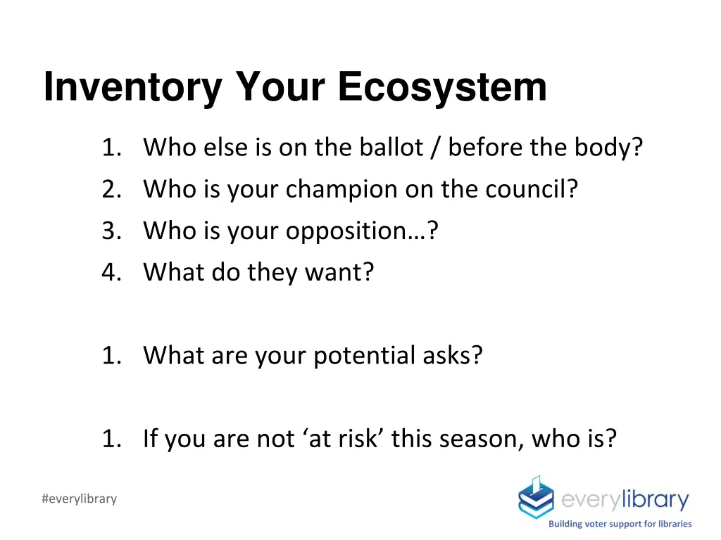 inventory your ecosystem 1