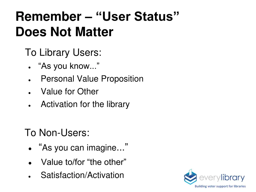 remember user status does not matter