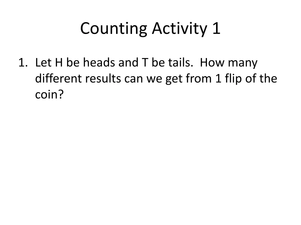 counting activity 1