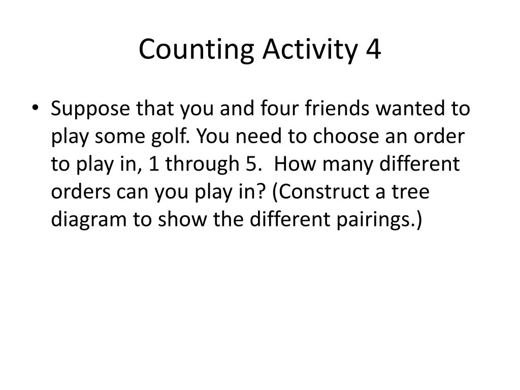 counting activity 4