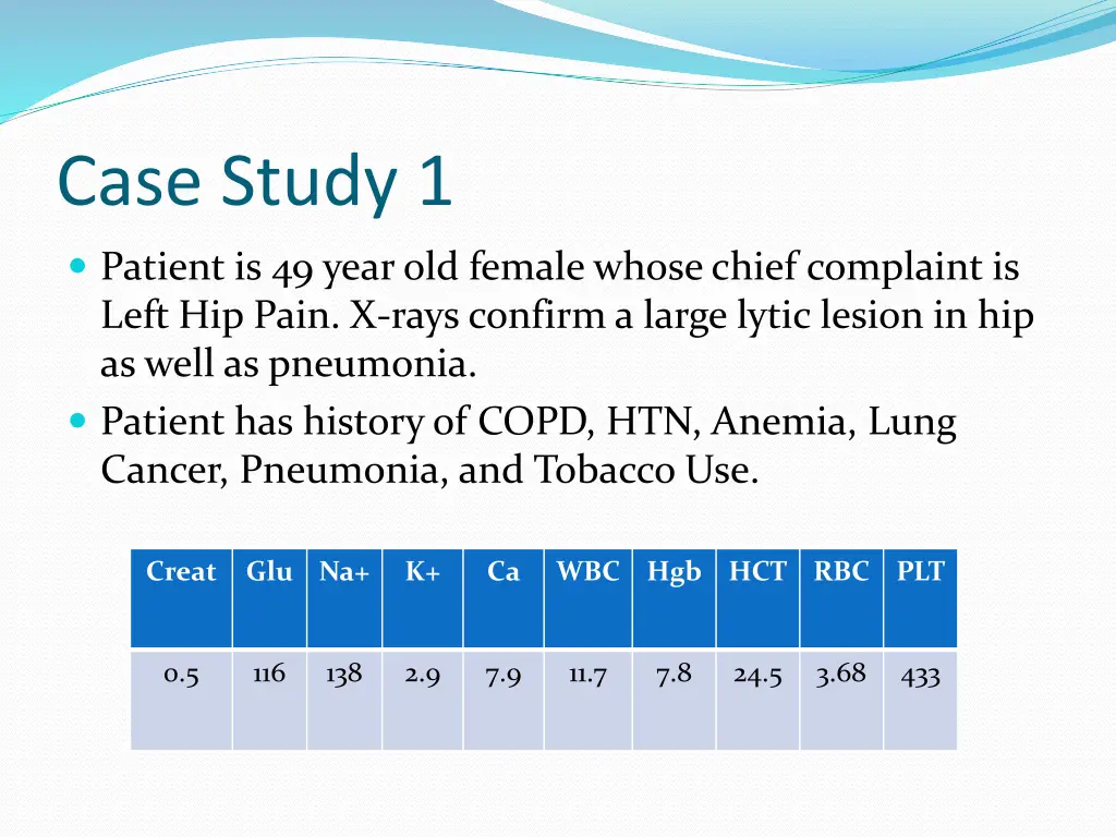 case study 1