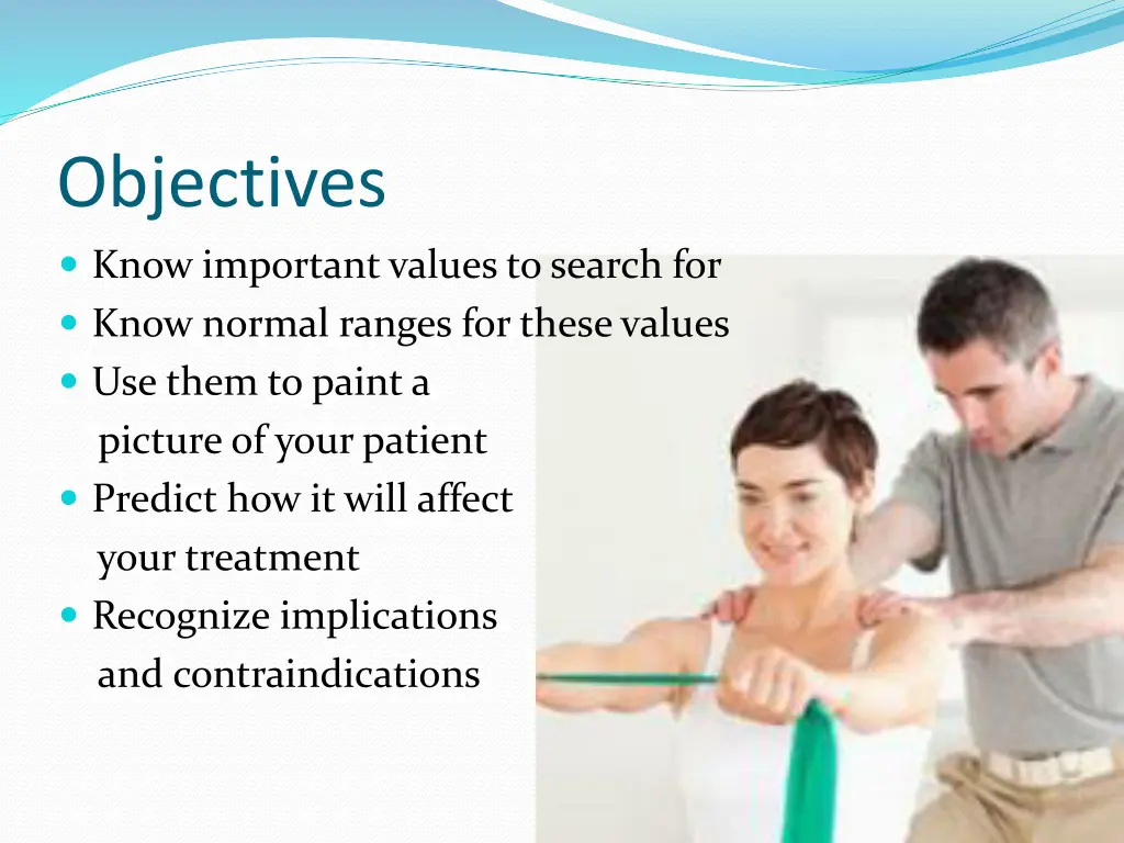 objectives know important values to search