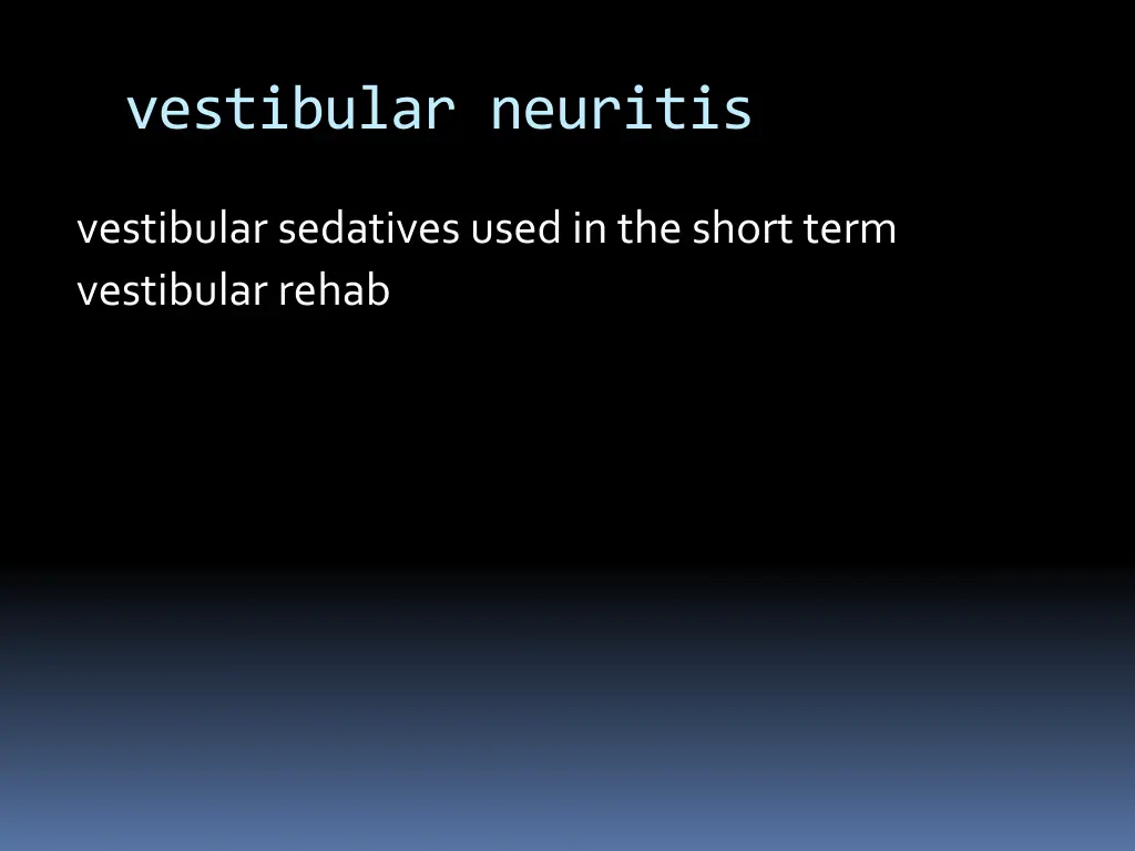 vestibular neuritis 1