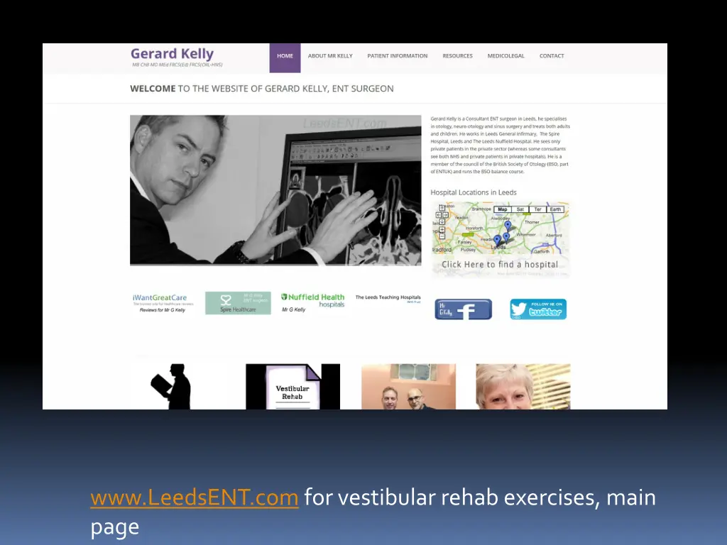 www leedsent com for vestibular rehab exercises