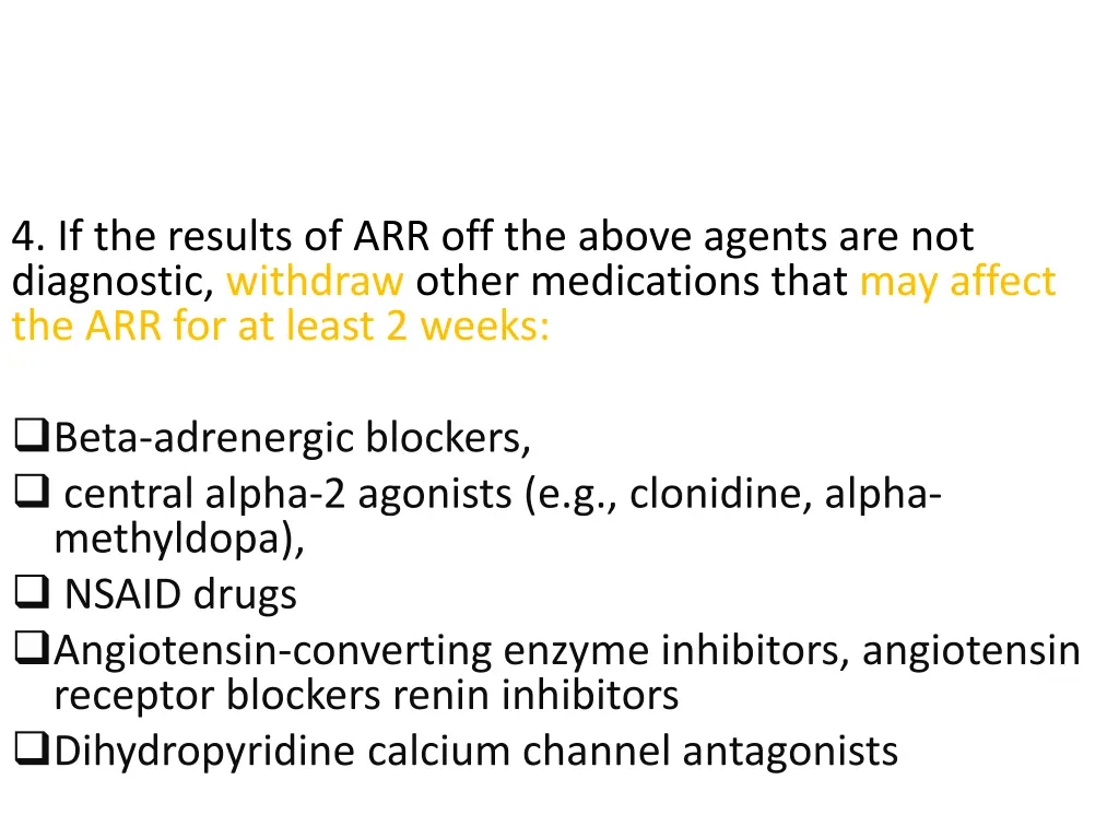 4 if the results of arr off the above agents