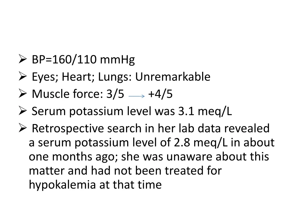 bp 160 110 mmhg eyes heart lungs unremarkable