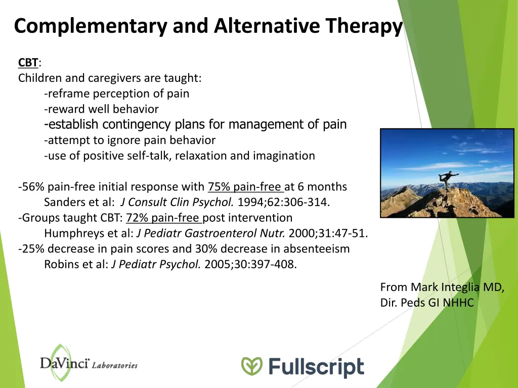 complementary and alternative therapy 2