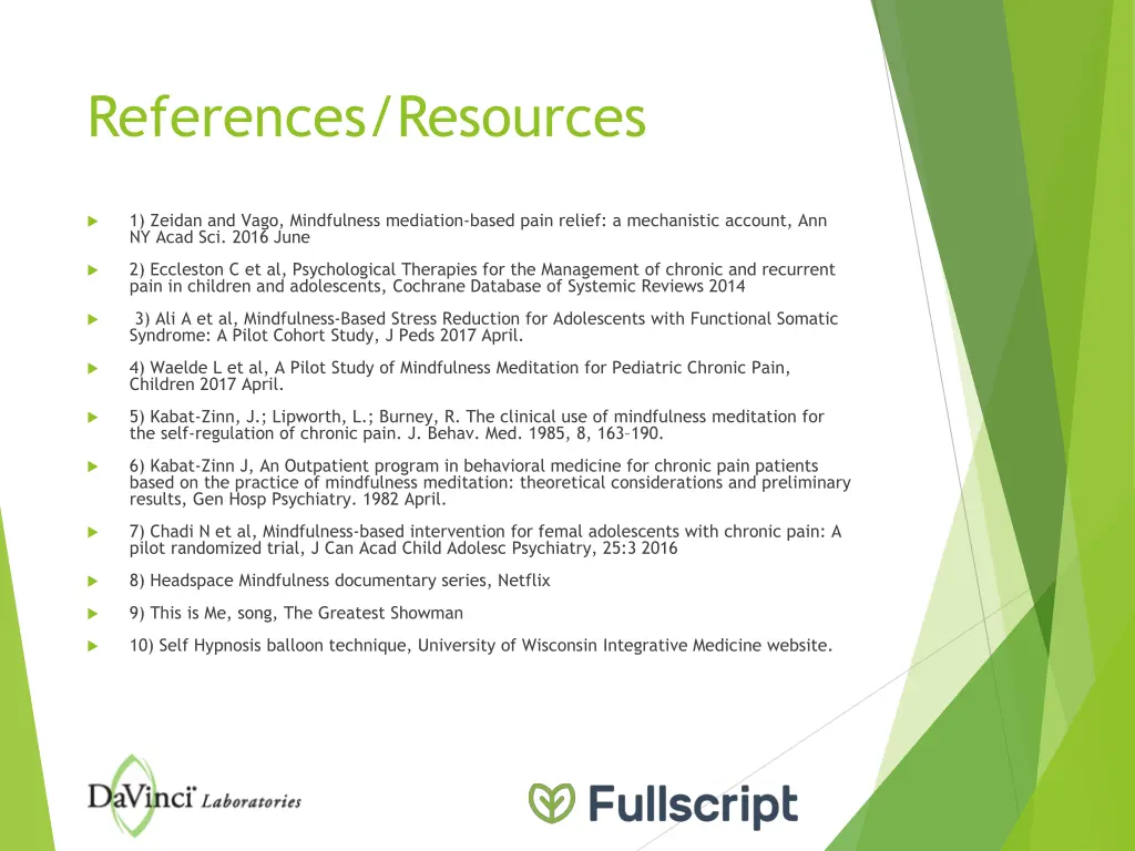 references resources