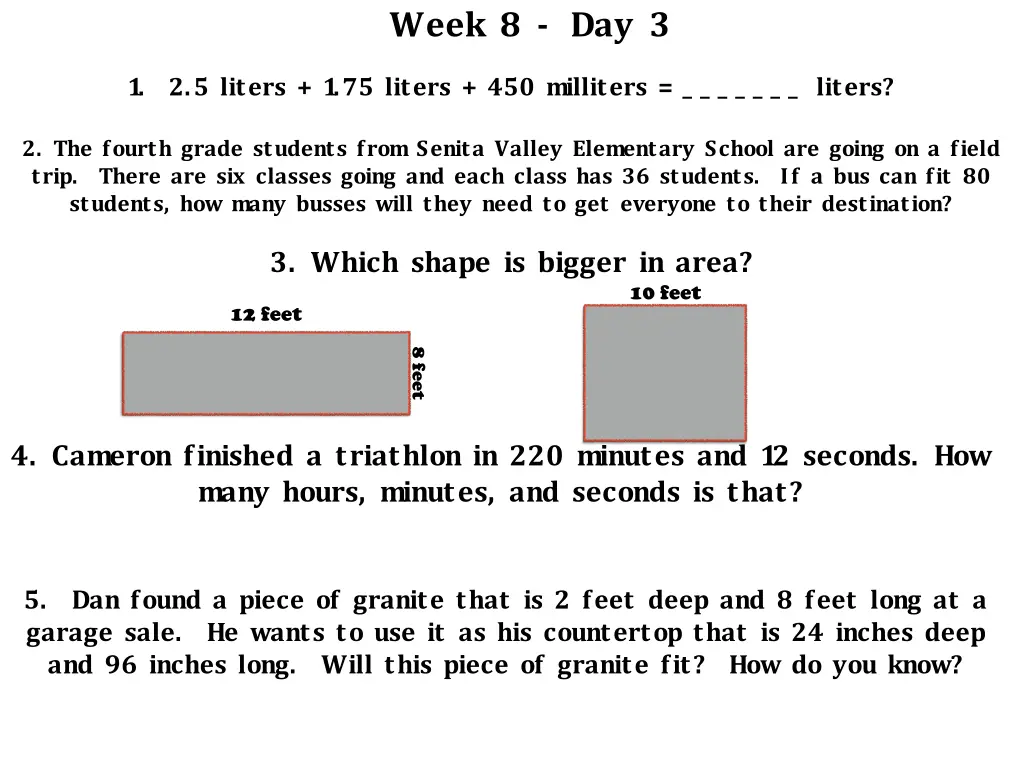 week 8 day 3