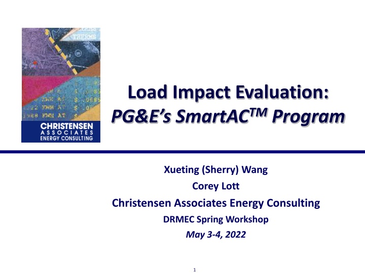 load impact evaluation pg e s smartac tm program