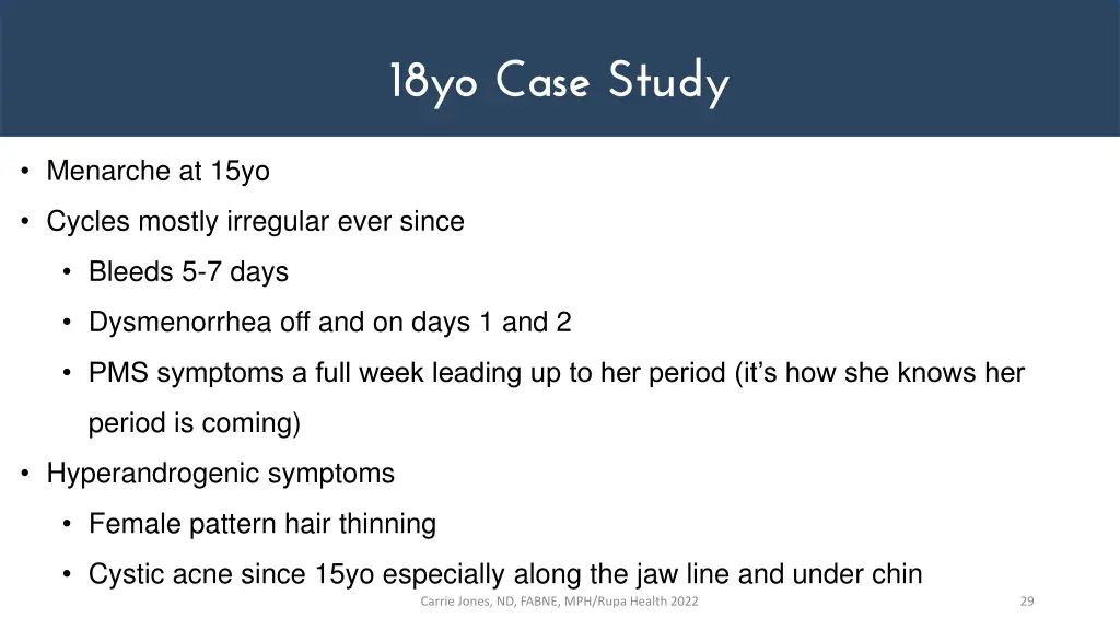 18yo case study