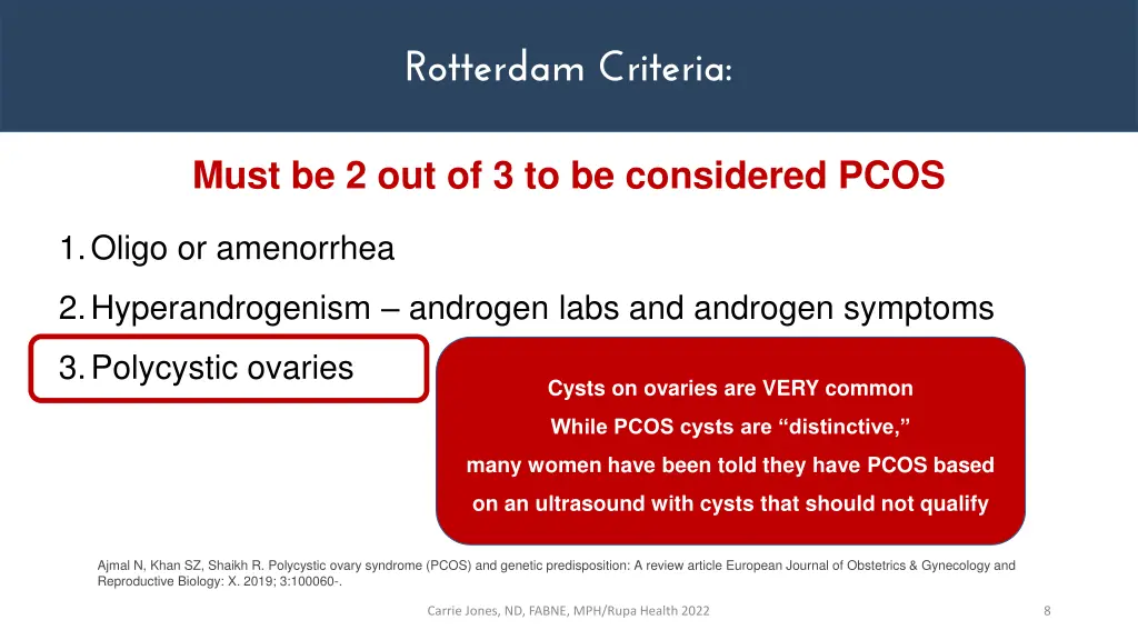 rotterdam criteria 2