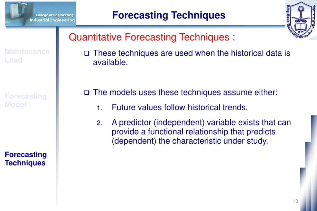 forecasting techniques 1