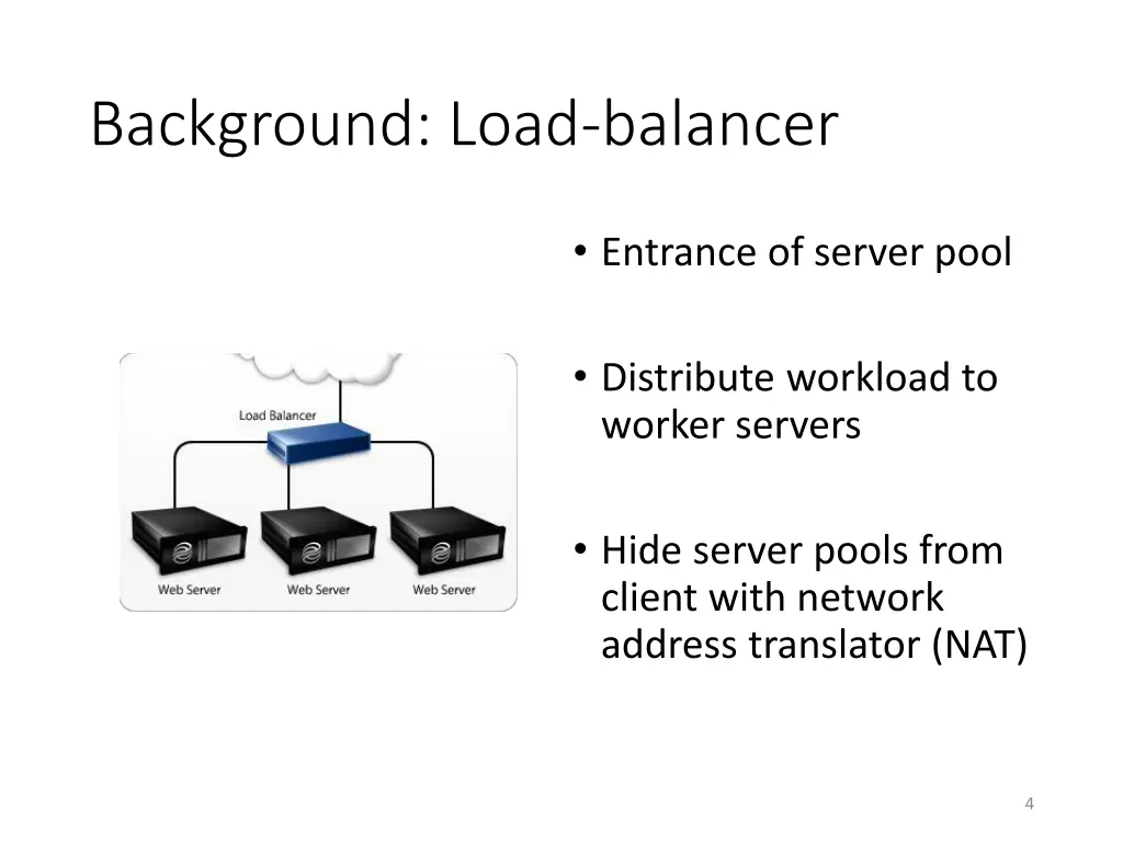 background load balancer