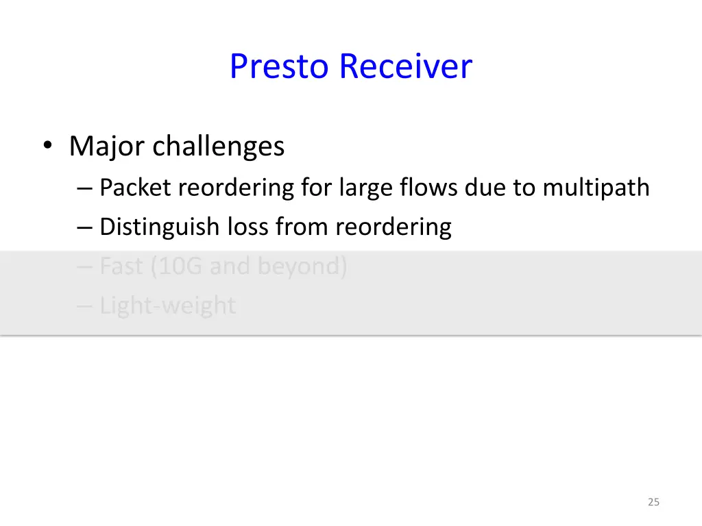 presto receiver