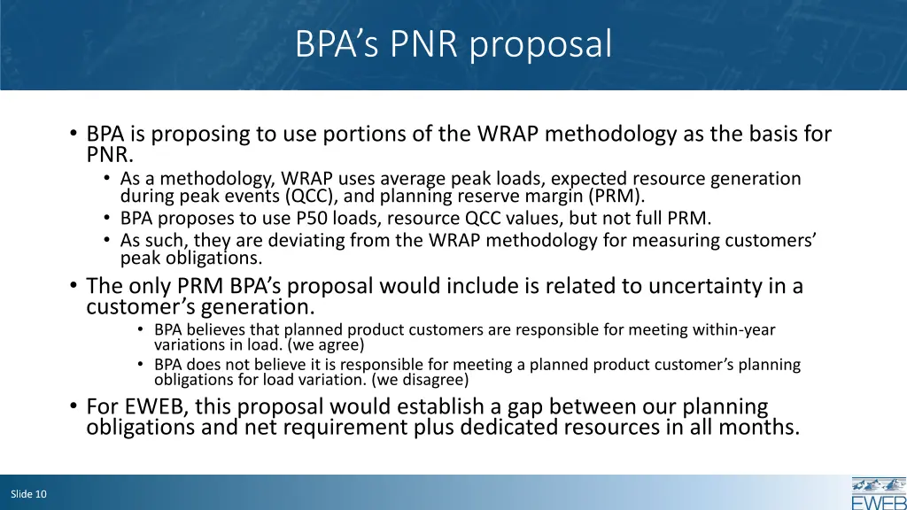 bpa s pnr proposal