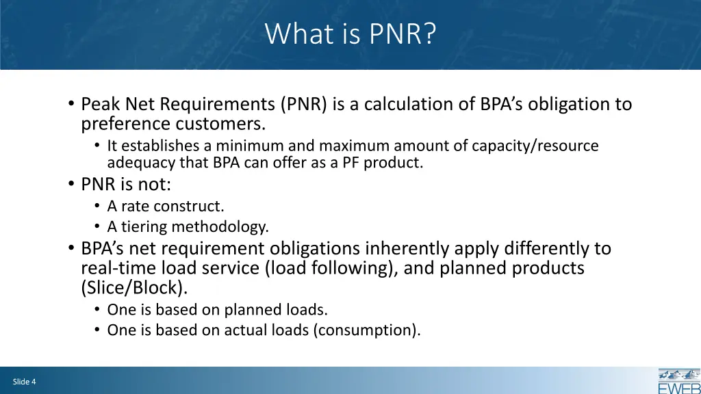 what is pnr