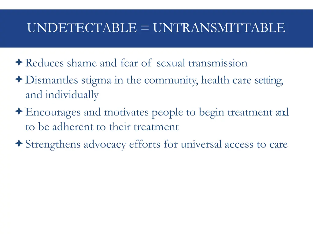 undetectable untransmittable 1