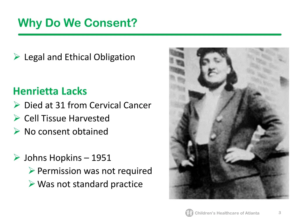 why do we consent