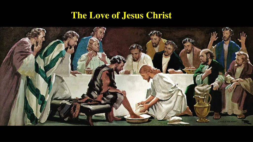 the love of jesus christ