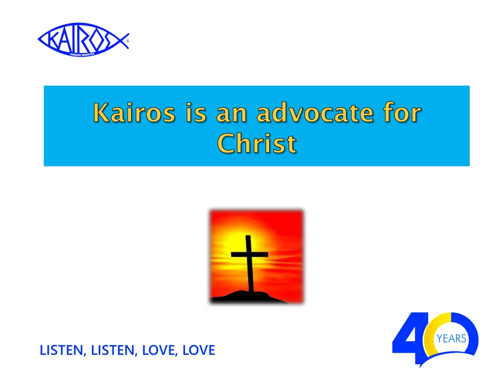 kairos is an advocate for christ