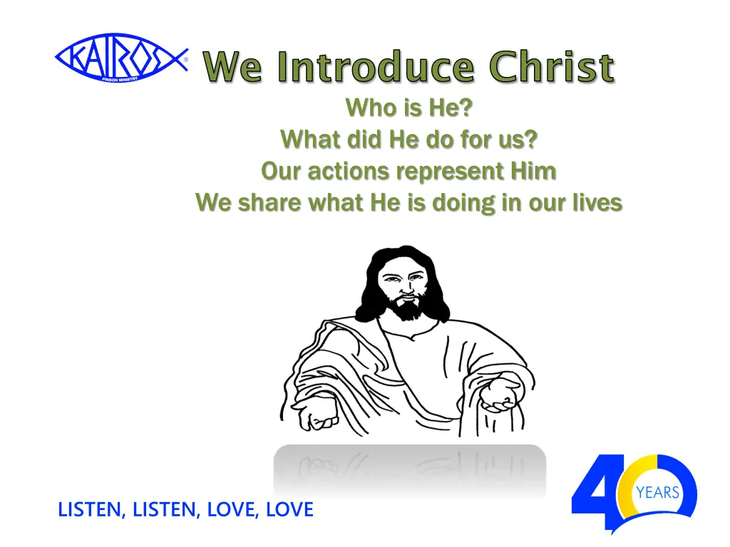 we introduce christ who is he what