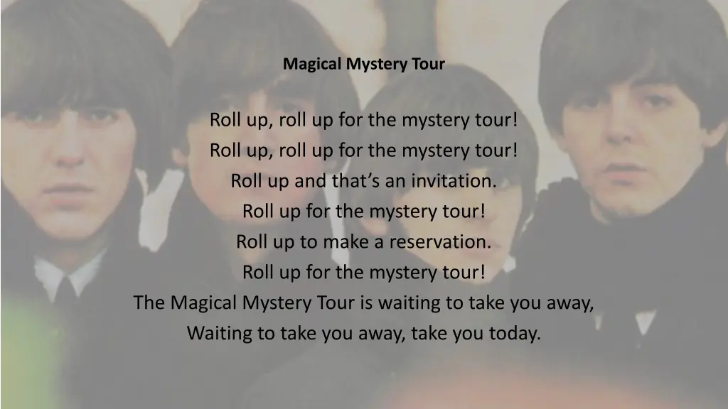 magical mystery tour