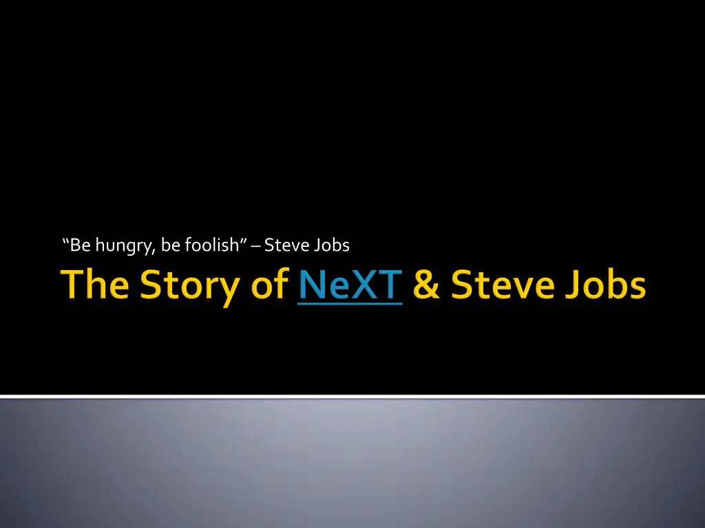 be hungry be foolish steve jobs