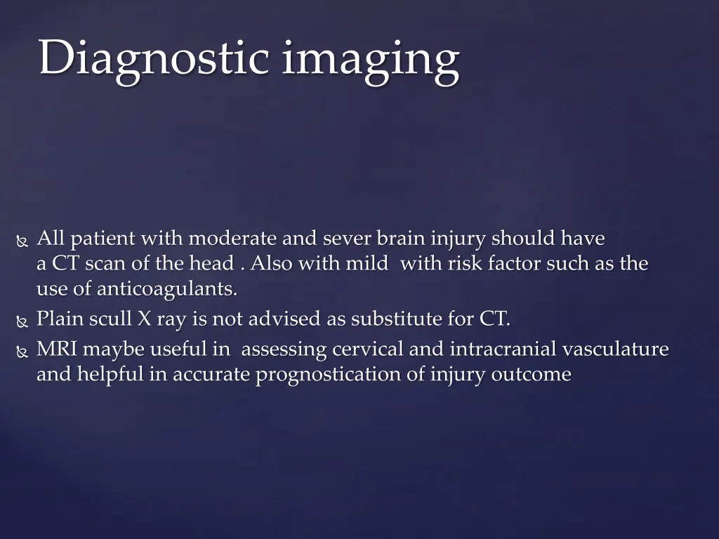 diagnostic imaging