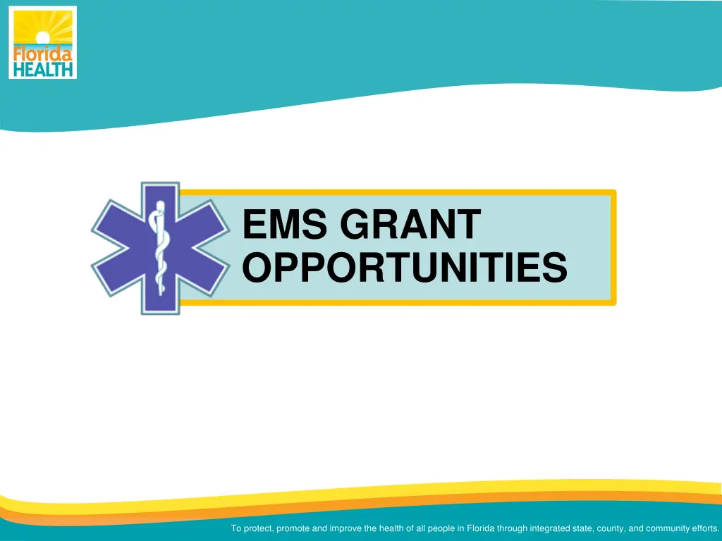 ems grant opportunities