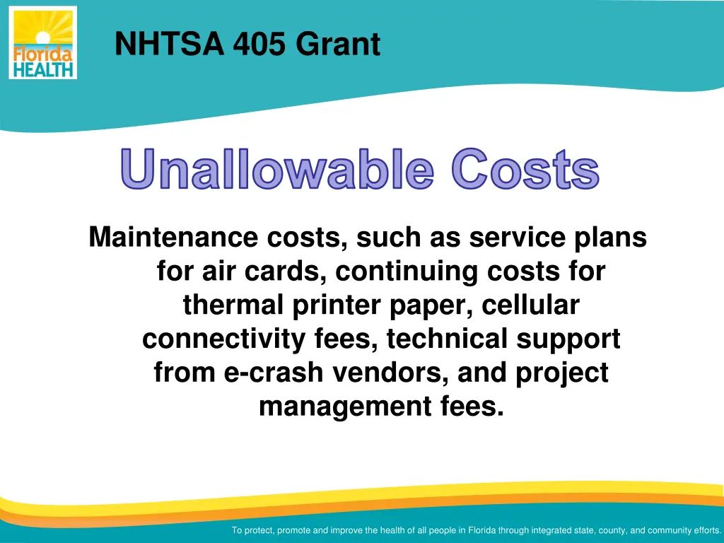 nhtsa 405 grant 2