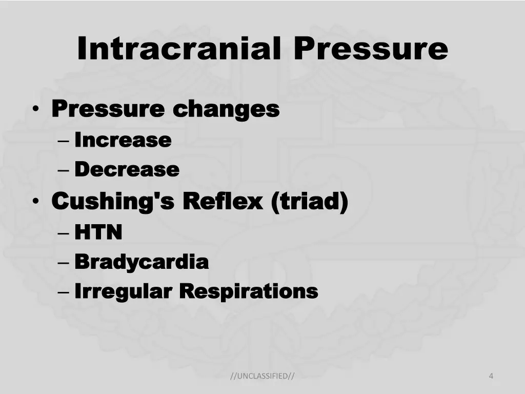 intracranial pressure