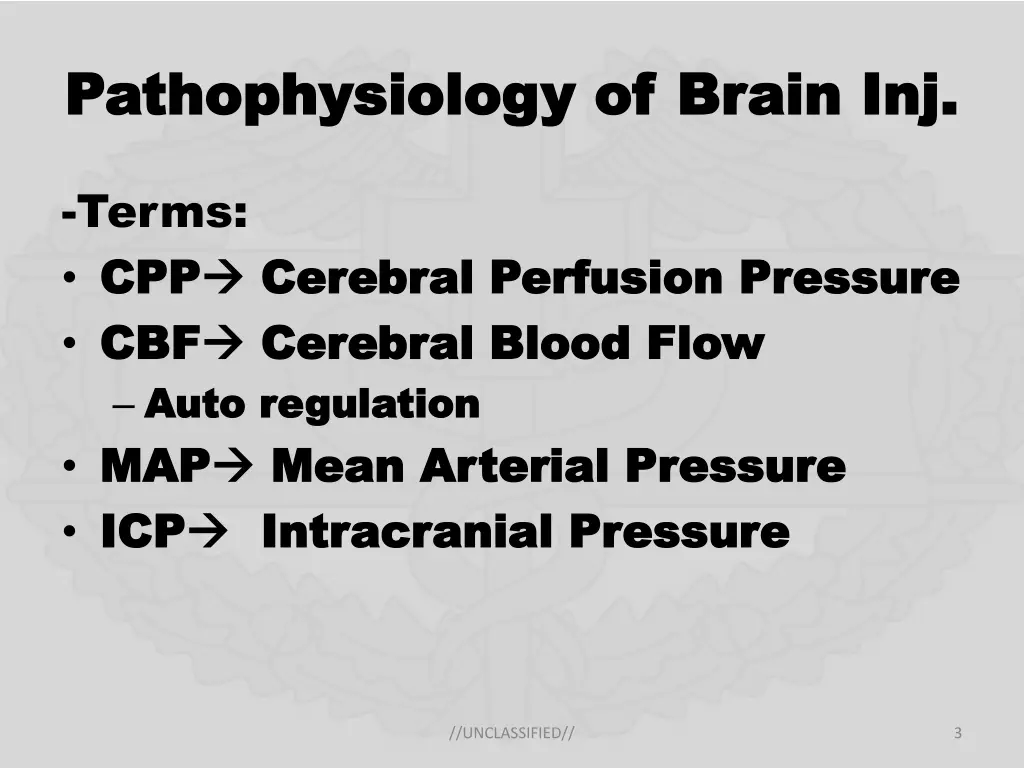 pathophysiology of brain inj pathophysiology