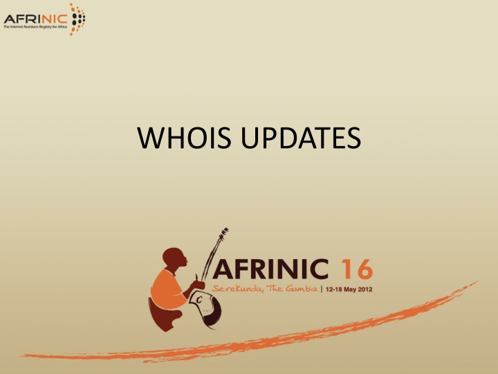 whois updates