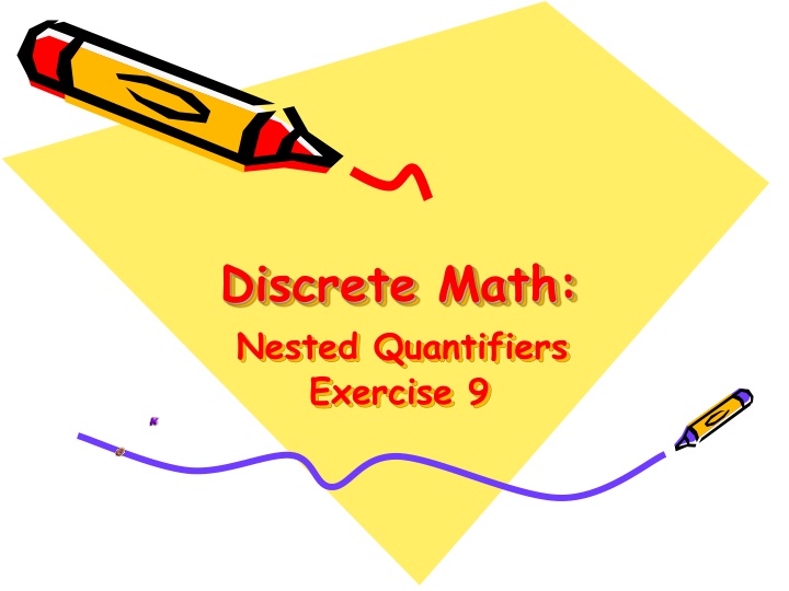 discrete math nested quantifiers exercise 9