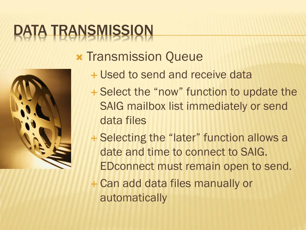 data transmission