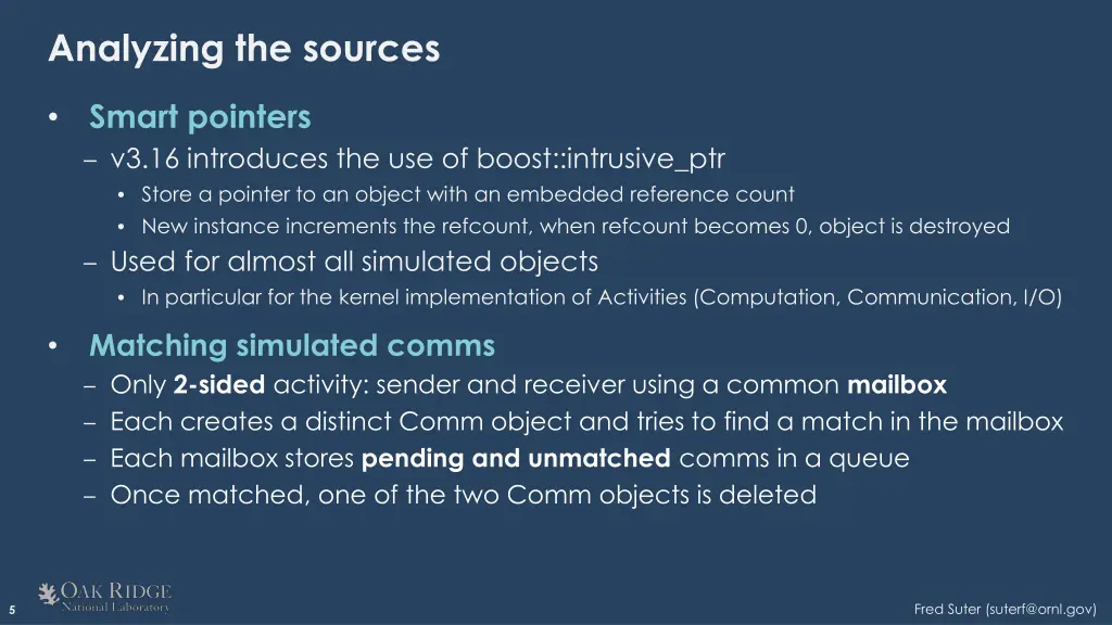 analyzing the sources