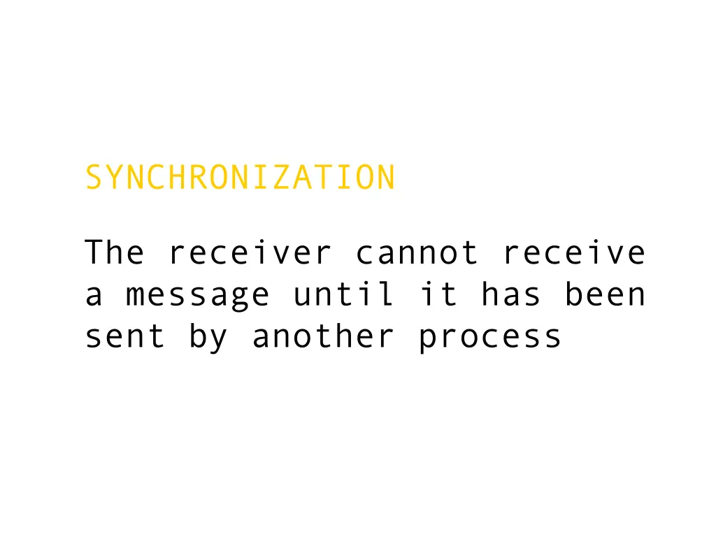 synchronization 1